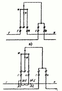 Esquemas de conmutación para un medidor de energía activa monofásico