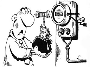 Multi tariff electricity metering system