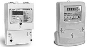 Multi tariff electricity metering system - electric meters