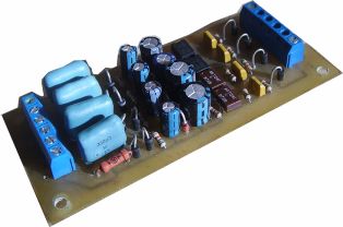 Appearance of the finished board with optoelectronic isolation