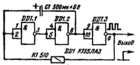 Three-element multivibrator