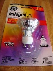 halogenová lampa