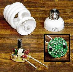 Compact fluorescent lamp device