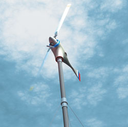 Vjetroturbina vjetroagregata 2000