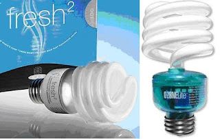 Fresh2 and O • ZONELite gas-discharge fluorescent energy-saving lamps