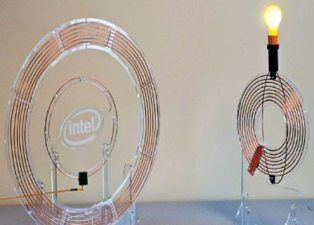 Demonstração da tecnologia sem fio Intel WREL