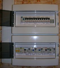 Automatic machines in the home electrical panel