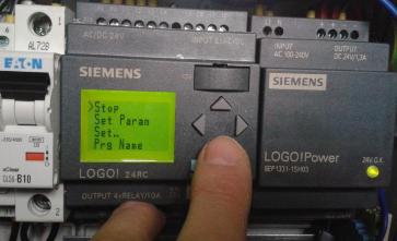 PLC LOGO! Siemens in home automation