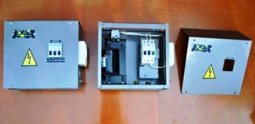 Box with a step-down transformer YATP-0.25