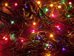 Kaip yra kalėdinės lemputės