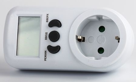 Electricity consumption meter - wattmeter ROBITON PM-1