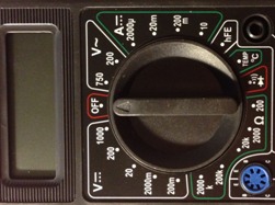How to measure voltage, current, resistance with a multimeter