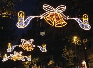 Street decoration for the holiday