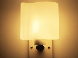 How to install and connect a wall lamp
