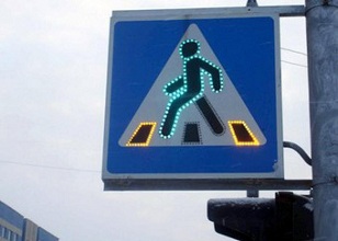 señales de carretera led