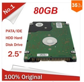 HDD od 80 GB