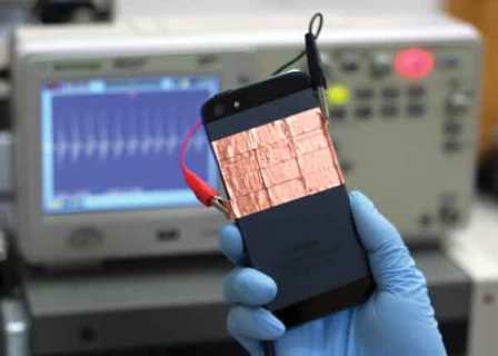 nano generator to charge the phone