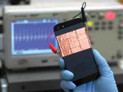 Nanogenerators for charging portable devices