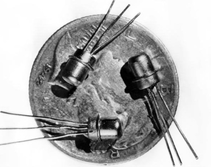 První tranzistory