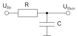 Circuit for determining the capacitance of a capacitor