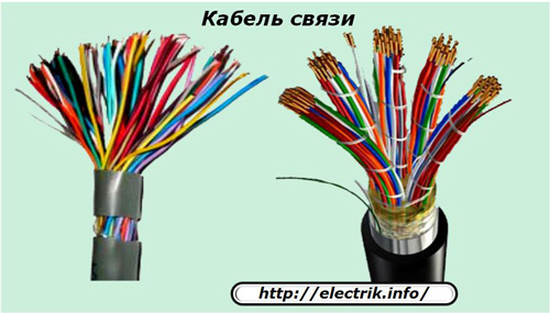 komunikační kabel