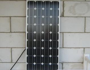 Solar module on the work side