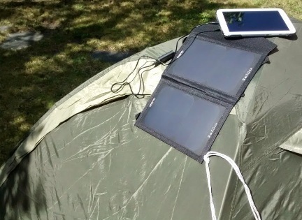 Solar panels for charging gadgets