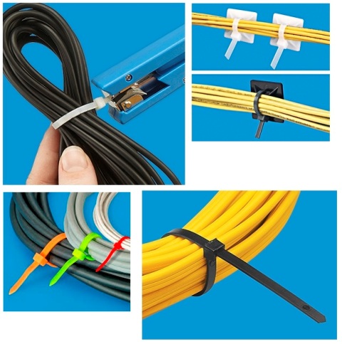 Use of cable ties