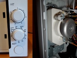 O microondas não aquece os alimentos - causas de mau funcionamento de microondas controladas mecanicamente