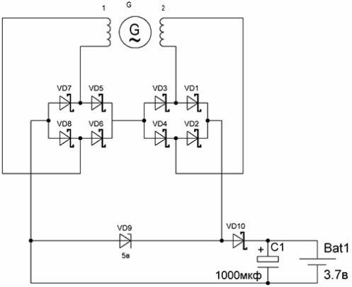 Zener diode circuit