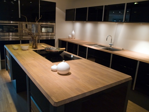 Electrical equipment of a modern kitchen