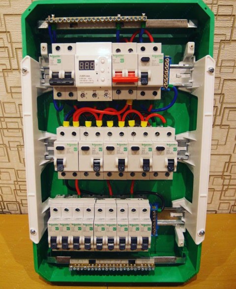 Complete electrical panel