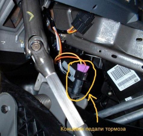 Interruptor do pedal do freio