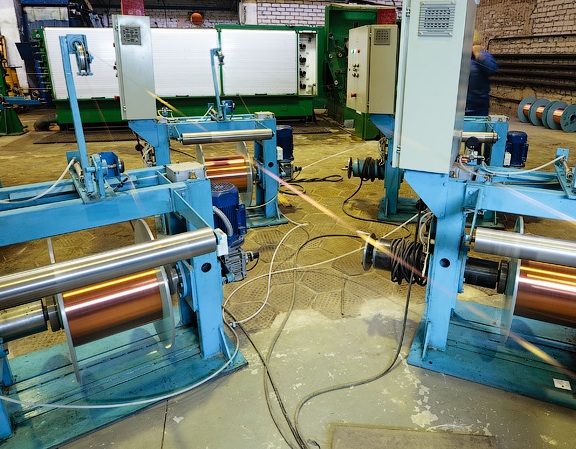 Technological process and equipment for cable production