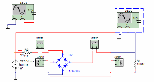 Half-wave circuit