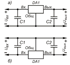Dijagram povezivanja stabilizatora napona