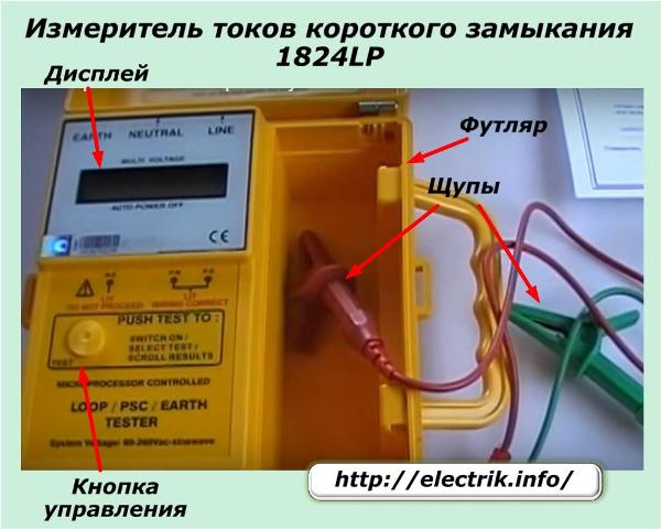 Short Circuit Current Meter 1824LP