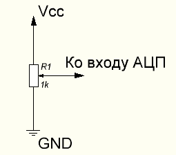 Schéma général des capteurs analogiques et leur connexion