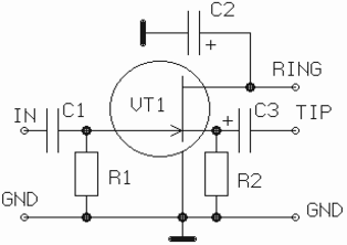 Circuitul de pornire a tranzistorului