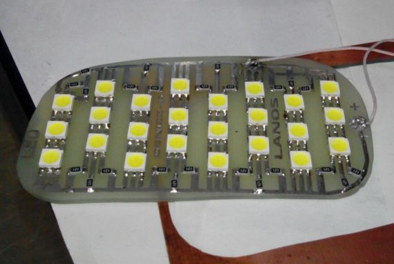 LED's voor de lamp