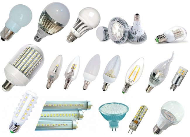 Lâmpadas LED para iluminação doméstica