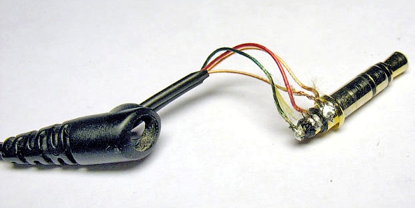Headphone cord repair