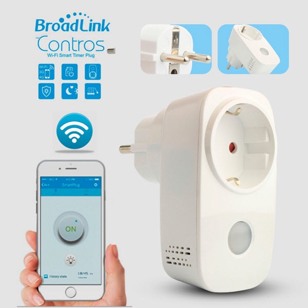 „BroadLink“ „Wi-Fi SP Contros“