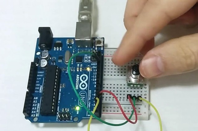 Como conectar o codificador incremental ao Arduino