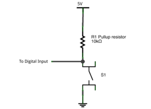 Resistor de pull-up de entrada
