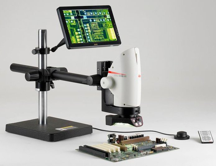 Digital microscope - device and principle of operation
