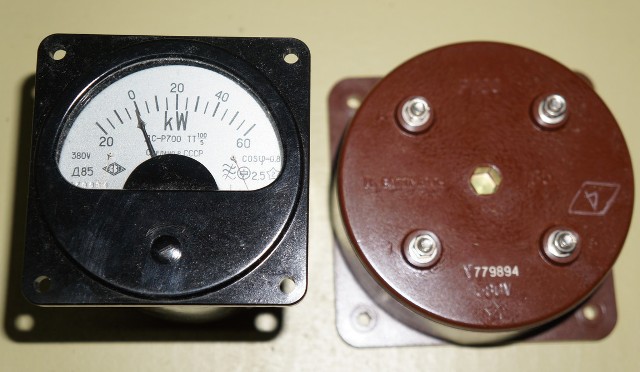 Panel kilowatt meters