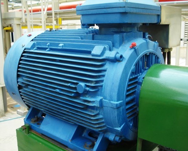 Electric motor in production